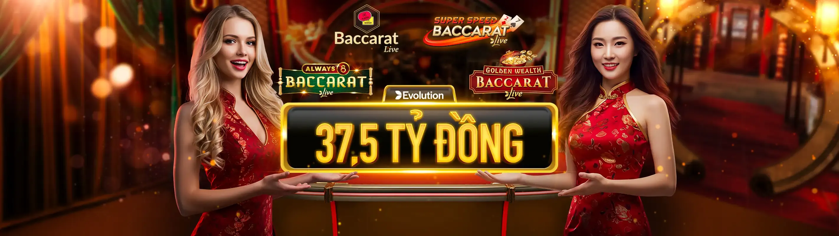 Bàn Baccarat sang trọng tại go99865com